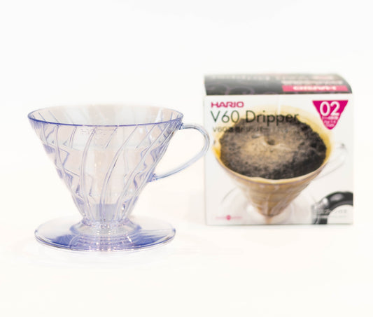 Hario V60 Dripper - Clear Plastic